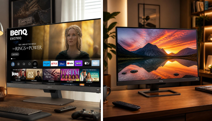 benq home entertainment monitor ew2790q